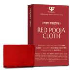 red puja cloth