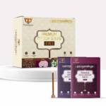 Paraayan Saugandhya Dhoop Sticks (Rose - Lavender Combo) | 1 Pack, 2 Boxes, 20 Sticks Each - Image 2