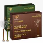 Paraayan Saugandhya Dhoop Sticks (Sandalwood - Mogra Combo) | 1 Pack, 2 Boxes, 20 Sticks Each