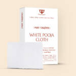 Paraayan Safed Vastra For Pooja |1.25 Meters |Pure White Cotton Pooja Cloth | Symbolizing Purity And Divine Blessing | Pack of 1 (White Pooja Cloth)