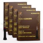 Paraayan Energized Wet Dhoop | 40 Pieces | Pack of 4 | Sacred Incense Sticks For Puja, Mandir, Home | Peaceful Fragrance