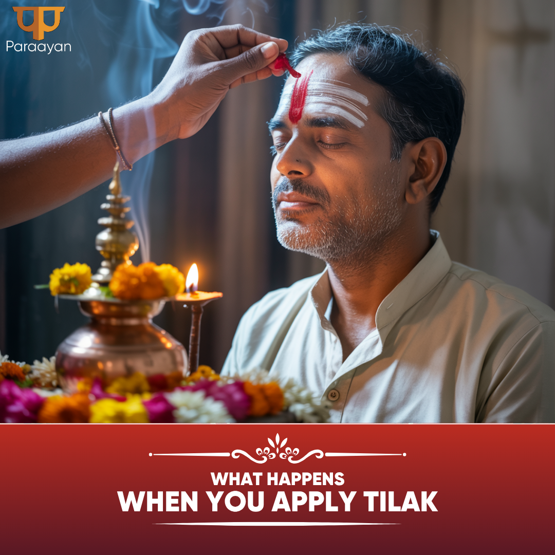 What Happens When You Apply Tilak