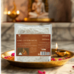 Paraayan Diya Batti Cotton Wicks | 500 Pieces | Batti for Diya | Pure Cotton Wicks for Pooja | Akhand Deep Lambi Batti Diya Wicks for Puja | Pack of 1 - Image 3
