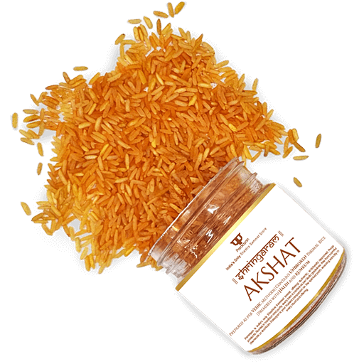 Akshat Paraayan Pure Puja Akshat 100g | Pack of 2 | Sacred Rice Blessed with Mantras - Image 1