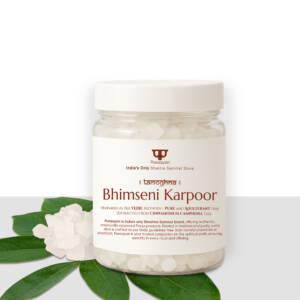 Paraayan Shuddh Bhimseni Kapoor for Pooja 100g | Premium Natural Camphor for Hawan, Aarti, Deepak Lighting & Spiritual Energy