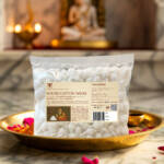 Paraayan Pure Round Cotton Diya Wicks for Pooja | 250 Pieces | Akhand Deep Batti for Puja - Image 3