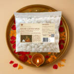 Paraayan Pure Round Cotton Diya Wicks for Pooja | 250 Pieces | Akhand Deep Batti for Puja - Image 2