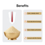 Gopi Chandan | Extracted from Gopi Talab | Mixed with Braj Raj | For Daily Tilak and Pooja | Krishna Vishnu Ram Tilak | Natural and Pure - Image 3