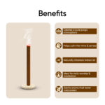 Paraayan Pure Sandalwood Dhoop Sticks I Bambooless & Charcoal-Free | 40 Long Sticks with Dharma Rath Chakra Dhoop Stand | Pure Natural Sandalwood Aroma for Pooja, Meditation & Havan - Image 5